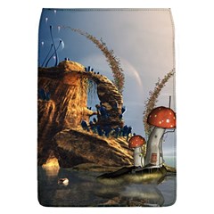 Wonderful Seascape With Mushroom House Flap Covers (l)  by FantasyWorld7