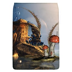 Wonderful Seascape With Mushroom House Flap Covers (s)  by FantasyWorld7