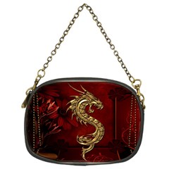 Wonderful Mystical Dragon, Vintage Chain Purses (one Side)  by FantasyWorld7