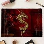 Wonderful Mystical Dragon, Vintage Cosmetic Bag (XXL)  Back