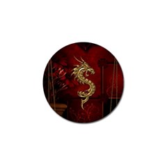 Wonderful Mystical Dragon, Vintage Golf Ball Marker (10 Pack) by FantasyWorld7