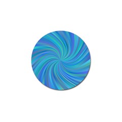 Blue Background Spiral Swirl Golf Ball Marker (10 Pack) by Celenk