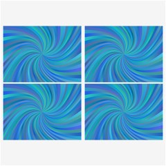 Blue Background Spiral Swirl Belt Buckles by Celenk