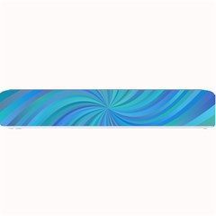 Blue Background Spiral Swirl Small Bar Mats by Celenk