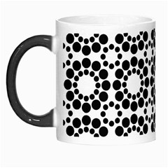 Black White Pattern Seamless Monochrome Morph Mugs by Celenk