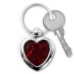 Abstract Fantasy Color Colorful Key Chains (heart)  by Celenk