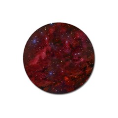 Abstract Fantasy Color Colorful Magnet 3  (round)