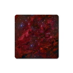 Abstract Fantasy Color Colorful Square Magnet