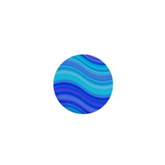 Blue Background Water Design Wave 1  Mini Buttons by Celenk