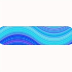 Blue Background Water Design Wave Large Bar Mats