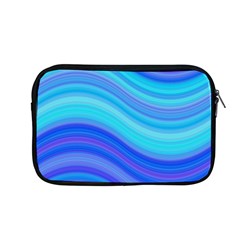 Blue Background Water Design Wave Apple Macbook Pro 13  Zipper Case by Celenk