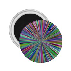 Burst Colors Ray Speed Vortex 2 25  Magnets by Celenk