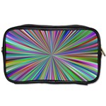 Burst Colors Ray Speed Vortex Toiletries Bags 2-Side Front