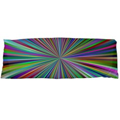 Burst Colors Ray Speed Vortex Body Pillow Case (dakimakura) by Celenk