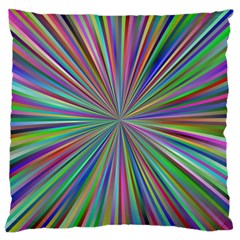 Burst Colors Ray Speed Vortex Large Cushion Case (one Side) by Celenk