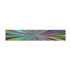 Burst Colors Ray Speed Vortex Flano Scarf (mini) by Celenk