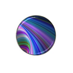 Background Abstract Curves Hat Clip Ball Marker (4 Pack)