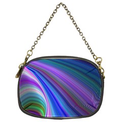 Background Abstract Curves Chain Purses (two Sides) 