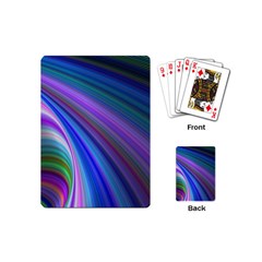 Background Abstract Curves Playing Cards (mini) 