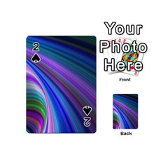 Background Abstract Curves Playing Cards 54 (mini)  by Celenk