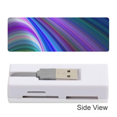 Background Abstract Curves Memory Card Reader (stick) 