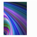 Background Abstract Curves Large Garden Flag (Two Sides) Front