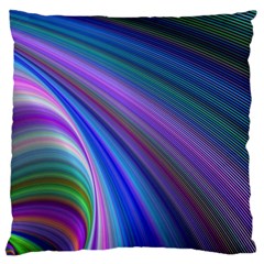 Background Abstract Curves Standard Flano Cushion Case (one Side) by Celenk