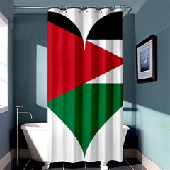 Heart Love Affection Jordan Shower Curtain 36  X 72  (stall)  by Celenk