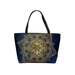 Gold Mandala Floral Ornament Ethnic Shoulder Handbags