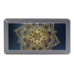 Gold Mandala Floral Ornament Ethnic Memory Card Reader (Mini)