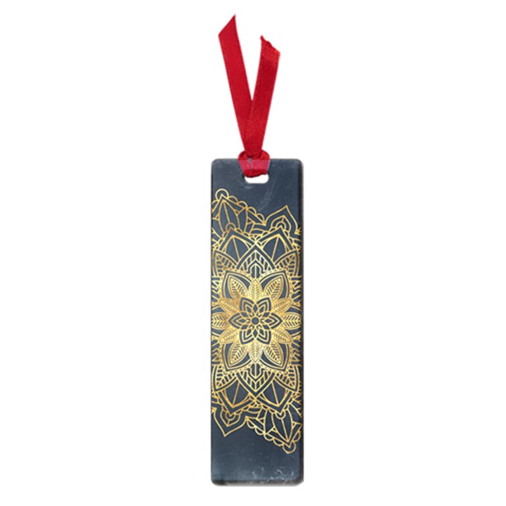 Gold Mandala Floral Ornament Ethnic Small Book Marks