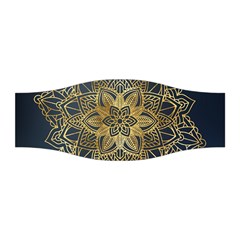 Gold Mandala Floral Ornament Ethnic Stretchable Headband