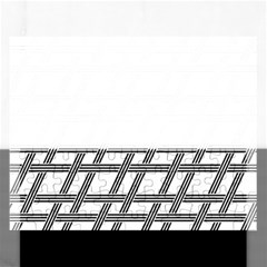 Grid Pattern Seamless Monochrome Rectangular Jigsaw Puzzl by Celenk