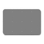 Diagonal Stripe Pattern Seamless Plate Mats 18 x12  Plate Mat