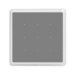 Diagonal Stripe Pattern Seamless Memory Card Reader (square) 