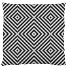 Diagonal Stripe Pattern Seamless Large Cushion Case (one Side) by Celenk