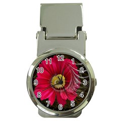 Fantasy Flower Fractal Blossom Money Clip Watches by Celenk