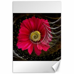 Fantasy Flower Fractal Blossom Canvas 20  X 30   by Celenk