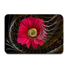 Fantasy Flower Fractal Blossom Plate Mats