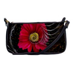 Fantasy Flower Fractal Blossom Shoulder Clutch Bags by Celenk