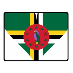 Heart Love Flag Antilles Island Fleece Blanket (small) by Celenk