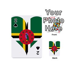 Heart Love Flag Antilles Island Playing Cards 54 (mini)  by Celenk