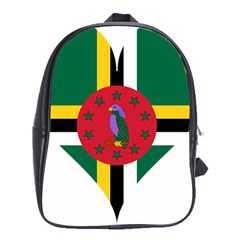 Heart Love Flag Antilles Island School Bag (xl)