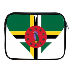 Heart Love Flag Antilles Island Apple Ipad 2/3/4 Zipper Cases by Celenk