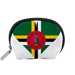 Heart Love Flag Antilles Island Accessory Pouches (small)  by Celenk