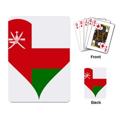 Heart Love Affection Oman Playing Card by Celenk