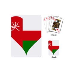 Heart Love Affection Oman Playing Cards (mini)  by Celenk