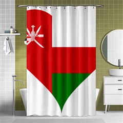 Heart Love Affection Oman Shower Curtain 48  X 72  (small)  by Celenk