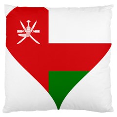 Heart Love Affection Oman Large Cushion Case (one Side) by Celenk