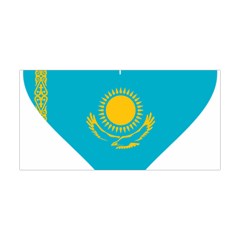 Heart Love Flag Sun Sky Blue Yoga Headband by Celenk